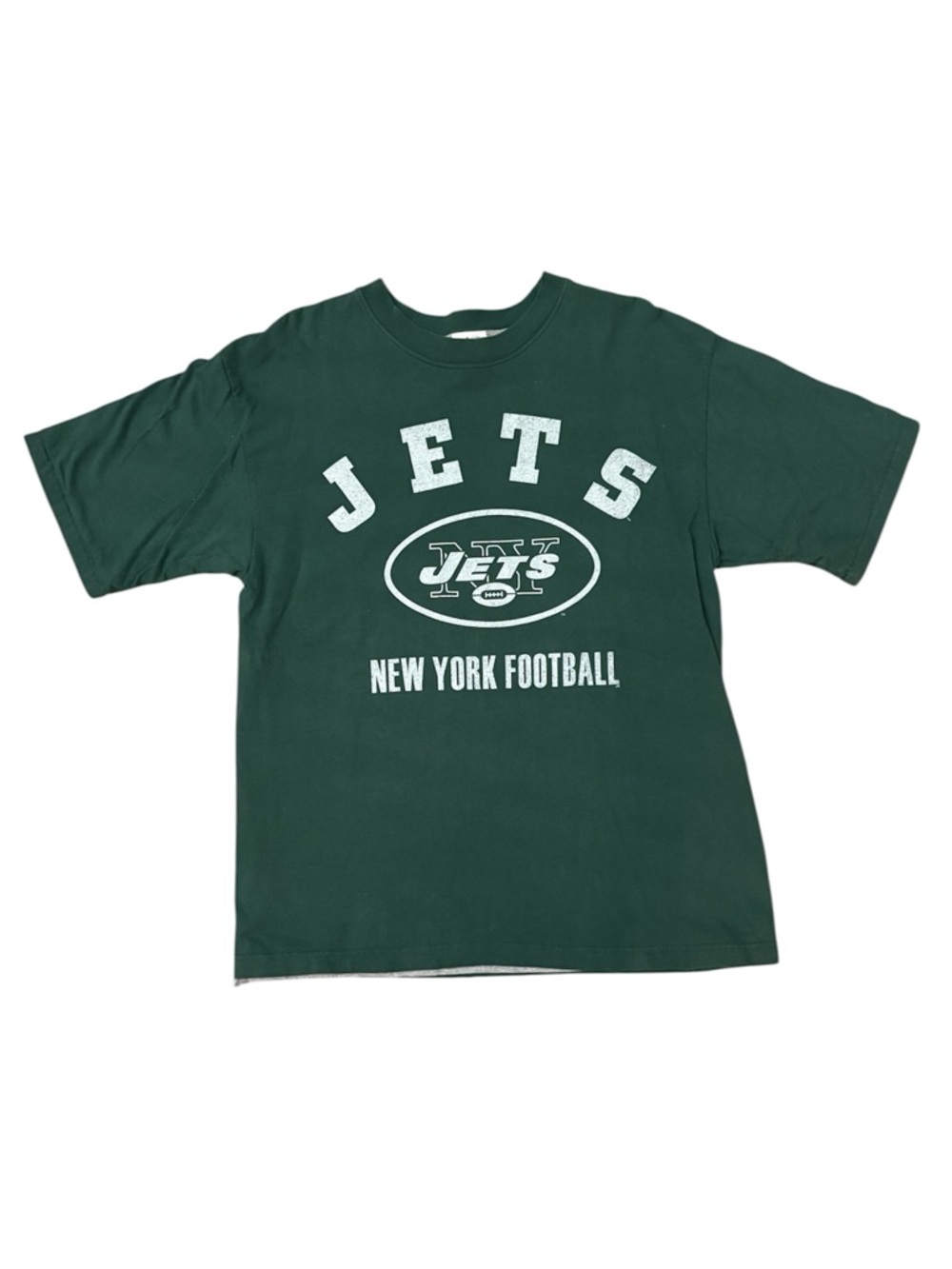 Vintage New York Jets Majestic T Shirt Mens Green 90s NFL